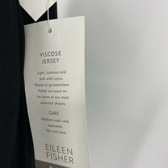 Eileen Fisher Dress Viscose Jersey - Picture 7 of 8